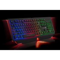 Herní klávesnice Connect IT Battle Rainbow, CZ (CI-1129) černá