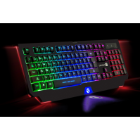 Herní klávesnice Connect IT Battle Rainbow, CZ (CI-1129) černá