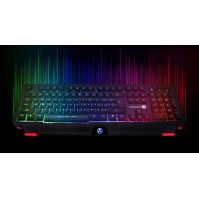 Herní klávesnice Connect IT Battle Rainbow, CZ (CI-1129) černá