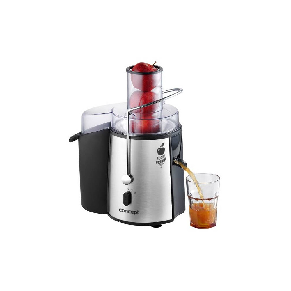 Odšťavňovač odstředivý Concept LO7026, 1000 W, 1 l, černý/nerez