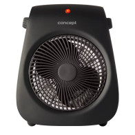 Teplovzdušný ventilátor Concept VT7041, 2000 W, 2 stupně, černý