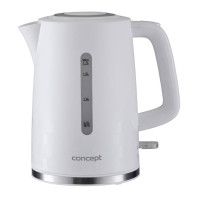 Rychlovarná konvice Concept RK2340, 1,7 l, 2150 W, bílá