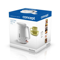 Rychlovarná konvice Concept RK2340, 1,7 l, 2150 W, bílá