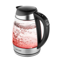 Rychlovarná konvice Concept RK4120, 1,7l, 2200 W, 5 teplot, černá/sklo