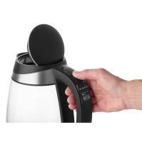 Rychlovarná konvice Concept RK4120, 1,7l, 2200 W, 5 teplot, černá/sklo