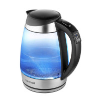 Rychlovarná konvice Concept RK4120, 1,7l, 2200 W, 5 teplot, černá/sklo