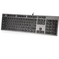 A4TECH Klávesnice KL4 KV-300H, šedá