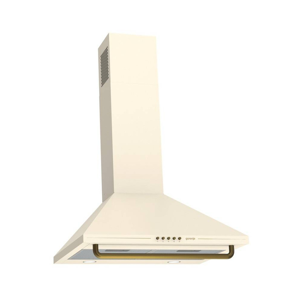 Komínový odsavač par Gorenje WHC63CLI, C, 60 cm, béžový