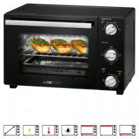 Minitrouba Clatronic MBG 3726, 1300 W, 20 l, černá