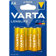 Baterie Varta LongLife Extra AA 6ks 4106 VA0009