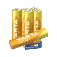Baterie Varta LongLife Extra AA 6ks 4106 VA0009