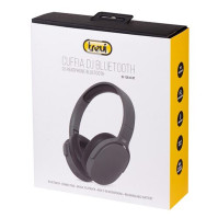 Sluchátka Trevi, DJ 12E45 BT/BK, bezdrátová, Bluetooth, MP3, mikrofon, dobíjecí lithiová baterie