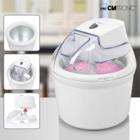 Zmrzlinovač Clatronic ICM 3764, 1,5 l, 12 W