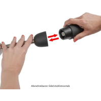 Tyčový mixér Clatronic SM 3739, 800 W, 2 rychlosti, černý