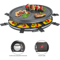 Elektrický gril a raclette Clatronic RG 3776, 1400 W
