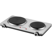 Concept el.vařič, 2 plotýnky, 2250W, nerez