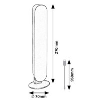 Dekorativní stolní LED lampička Rabalux Parker 76016