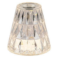 Stolní LED lampička Rabalux Siggy 76004, průhledná