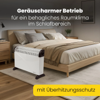 Konvektorový ohřívač s termostatem Clatronic KH 3077 N, 2000 W