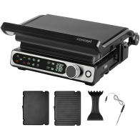 Kontaktní gril s teplotní sondou Concept GE3500, 2000 W, 11 programů