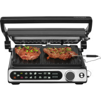 Kontaktní gril s teplotní sondou Concept GE3500, 2000 W, 11 programů