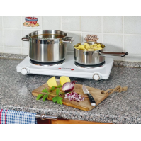 Elektrický dvouplotýnkový vařič smaltový Concept VE3025, 2250 W