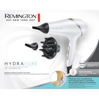 Fén Remington HYDRAluxe AC8901, 2300 W, 2 rychlosti, 3 teploty, ion, difuzér