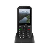 Mobilní telefon CPA Halo 18 Senior (TELMY1018BK), černá