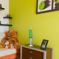 Stolní lampička Rabalux Glitter 4113, zelená