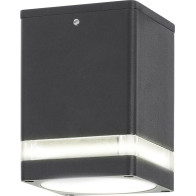 Venkovní stropní přisazené svítidlo Rabalux 7818 Zombor, 1x max. 35 W GU10, IP54, antracitová