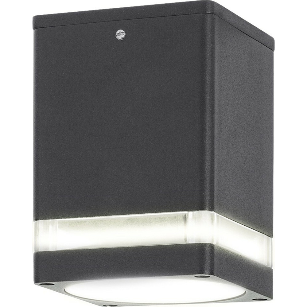 Venkovní stropní přisazené svítidlo Rabalux 7818 Zombor, 1x max. 35 W GU10, IP54, antracitová
