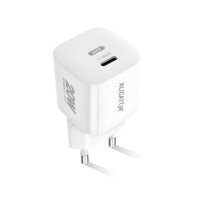 Mini nabíječka do sítě Aligator CHPD0016 Power Delivery 20W, USB-C, bílá