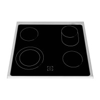 Sklokeramický sporák AMICA SSS 112 ATX, A, 50 cm, 65 l, nerez