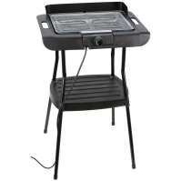 Elektrický stolní a stojanový gril Clatronic BQS3508 Barbeque, 2000 W, kov