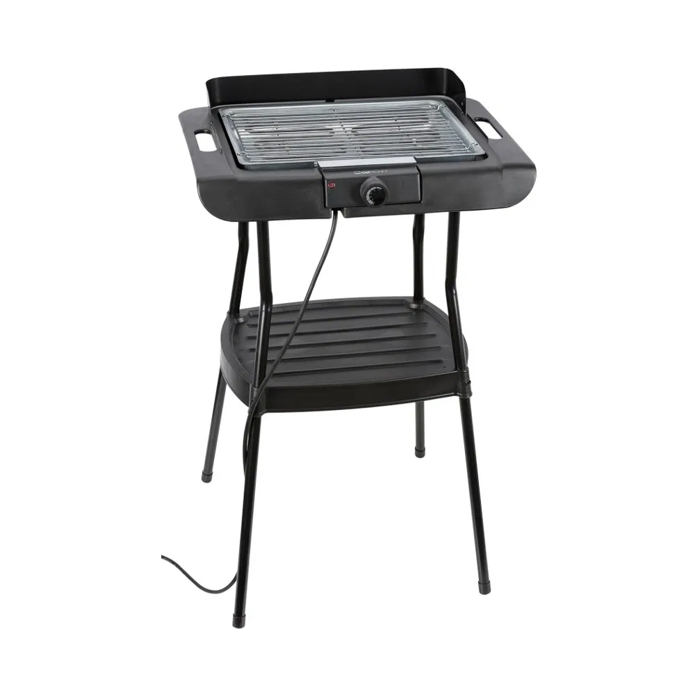 Elektrický stolní a stojanový gril Clatronic BQS3508 Barbeque, 2000 W, kov