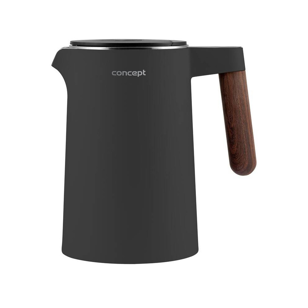 Rychlovarná konvice s regulací teploty Concept RK 3305, 1,5 l, 2200 W, tmavě šedá