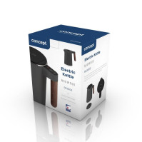 Rychlovarná konvice s regulací teploty Concept RK 3305, 1,5 l, 2200 W, tmavě šedá