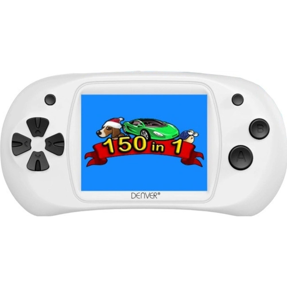 Herní gamepad Denver GMP-240W, 150v1, bílý