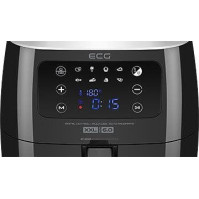 Horkovzdušná fritéza ECG AF 6000, 1800 W, 7 l, černá