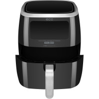 Horkovzdušná fritéza ECG AF 6000, 1800 W, 7 l, černá