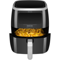Horkovzdušná fritéza ECG AF 6000, 1800 W, 7 l, černá