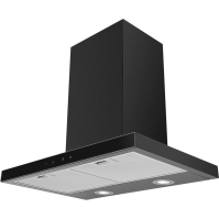 Komínový odsavač par Guzzanti GZ 600B, C, 60 cm, černý