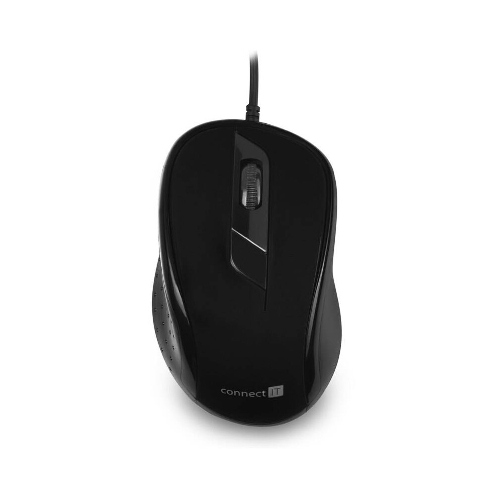 Optická drátová myš Connect IT CMO-1200-BK, černá