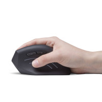 Vertikální bezdrátová myš Connect IT Vertical Ergonomic Wireless (CMO-2510-BK), černá