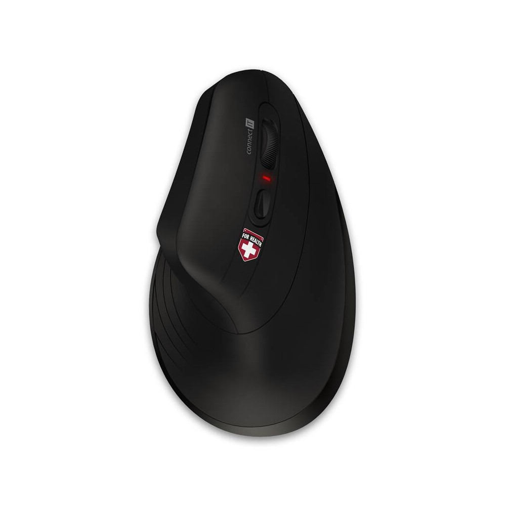 Vertikální ergonomická myš Connect IT Verti TriMode (CMO-2880-BK), černá