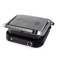 Kontaktní gril Orava Grillchef 2, 2100 W, stříbrný