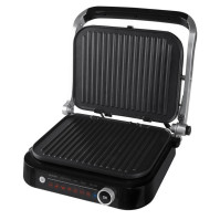 Kontaktní gril Orava Grillchef 2, 2100 W, stříbrný
