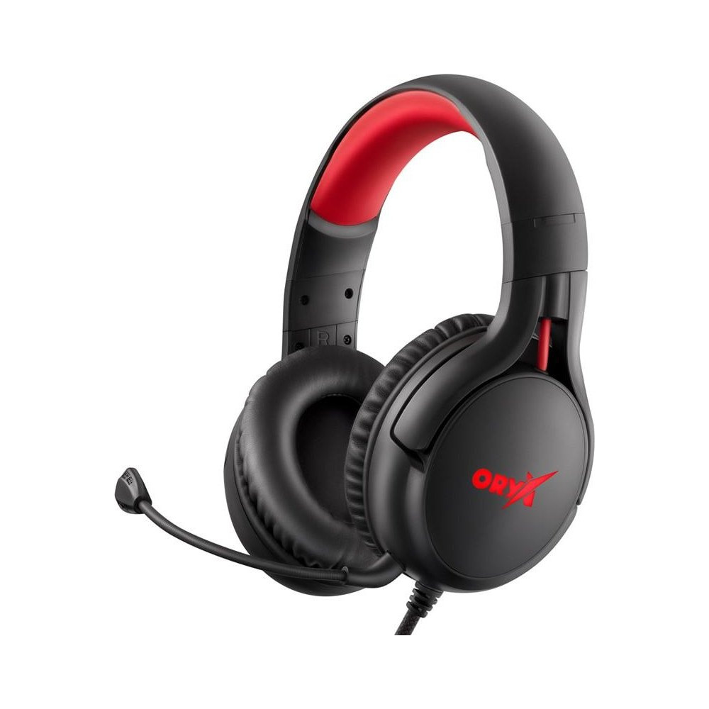 Herní sluchátka (headset) Niceboy ORYX X410 Epic, mikrofon, černý
