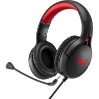 Herní sluchátka (headset) Niceboy ORYX X410 Epic, mikrofon, černý