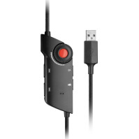 Herní sluchátka (headset) Niceboy ORYX X410 Epic, mikrofon, černý